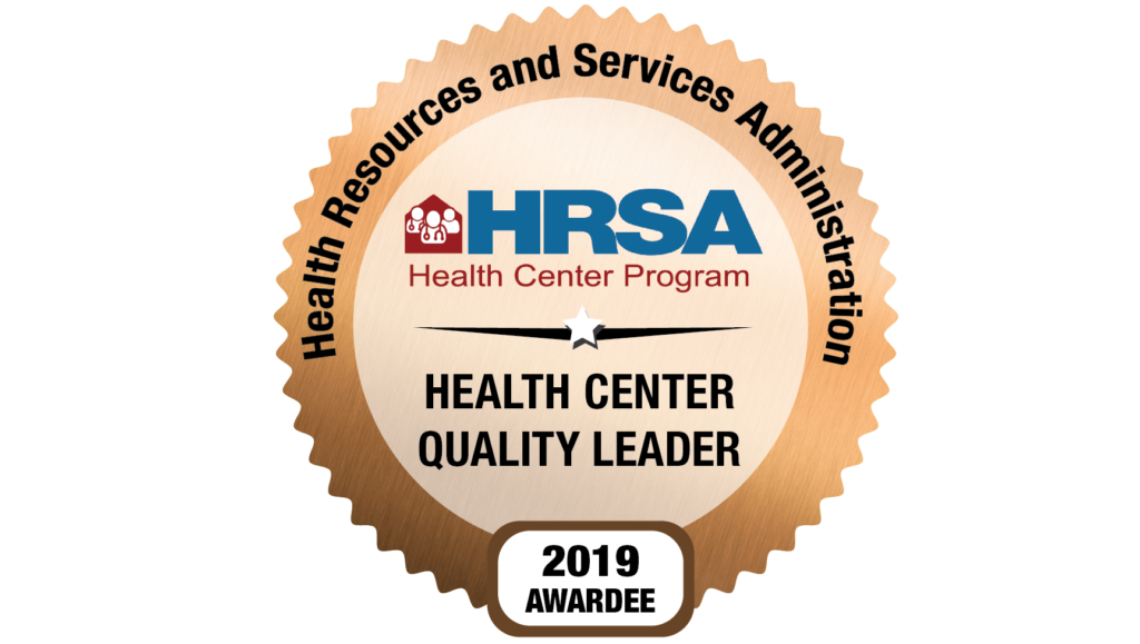 HRSA 2019 Awardee logo