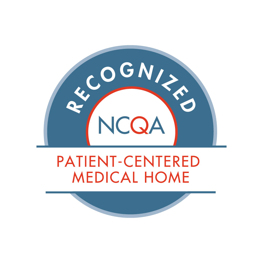 Recognized by the NCQA as a Patient-Centered Medical Home (logo)